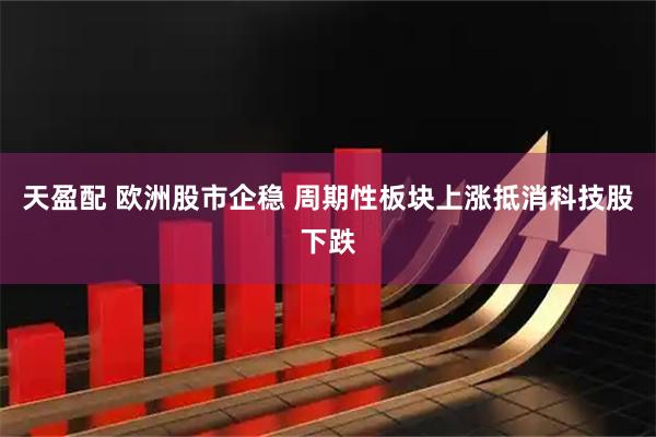 天盈配 欧洲股市企稳 周期性板块上涨抵消科技股下跌
