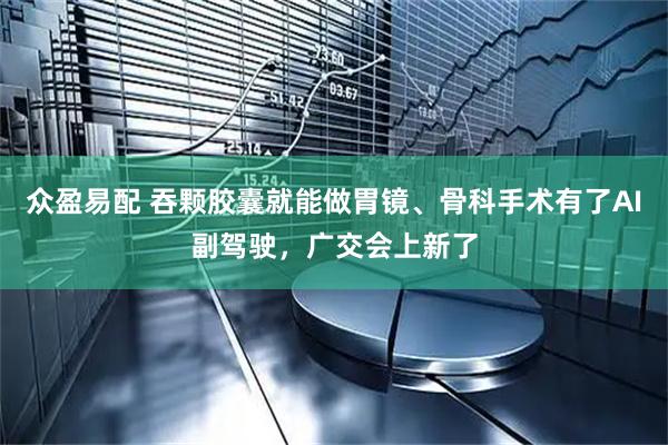 众盈易配 吞颗胶囊就能做胃镜、骨科手术有了AI副驾驶，广交会上新了