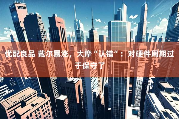 优配良品 戴尔暴涨，大摩“认错”：对硬件周期过于保守了